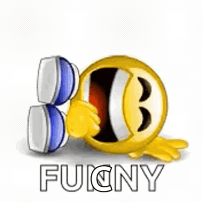 Smiley Face Laying Down Blue And White Shoes GIF