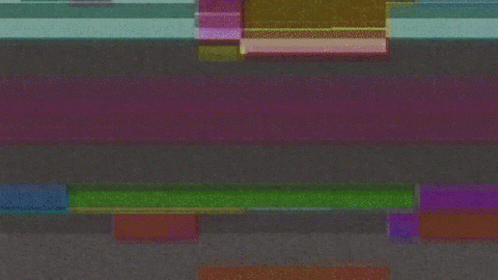 Smiley Face On Purple And Green Striped Background GIF