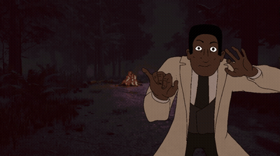 Smiley Face Pointing Up GIF