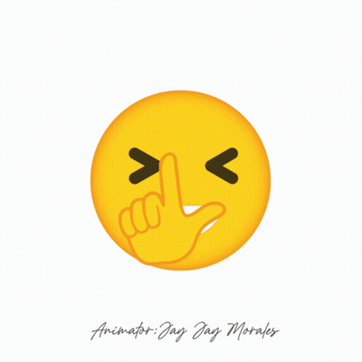 Smiley Face Rock Sign Jay Jay Morales GIF
