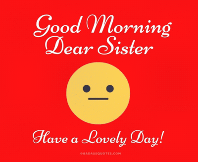 Smiley Face Saying Good Morning GIF