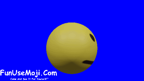 Smiley Face Saying Not Correct GIF