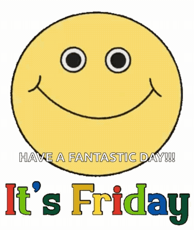 Smiley Face Saying Smile Have Fantastic Day Friday GIF