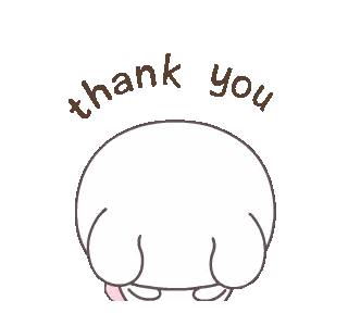 Smiley Face Saying Thank You Sticker