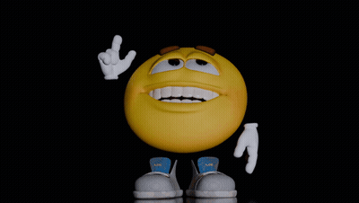 Smiley Face Wearing Jordan Shoes GIF