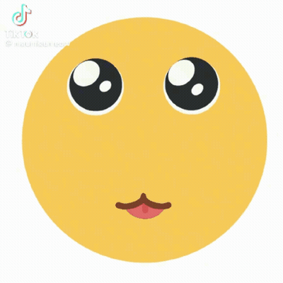 Smiley Face With Big Eyes And Tongue GIF