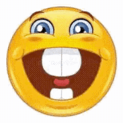Smiley Face With Big Open Mouth GIF