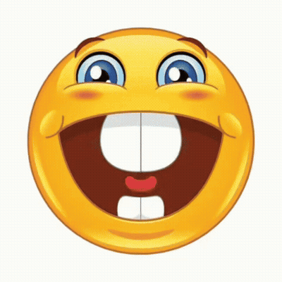 Smiley Face With Big Smile And Big Mouth GIF