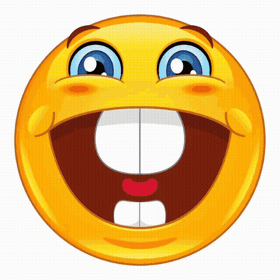 Smiley Face With Big Smile And Mouth GIF