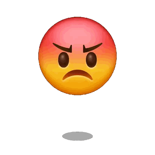 Smiley Face With Eyes Closed And Mouth Open Sticker