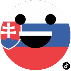 Smiley Face With Flag Background Sticker