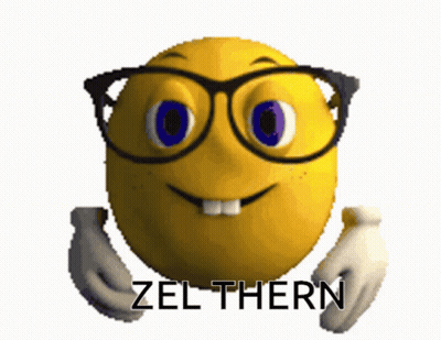 Smiley Face With Glasses Zel Thern GIF