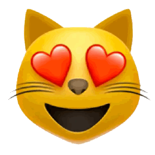 Smiley Face With Heart Eyes Sticker