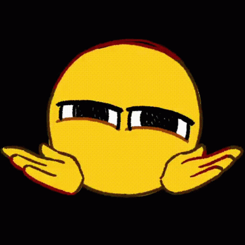 Smiley Face With Ring Around Head GIF