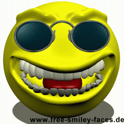 Smiley Face With Sunglasses Free-Smiley-Faces.de GIF