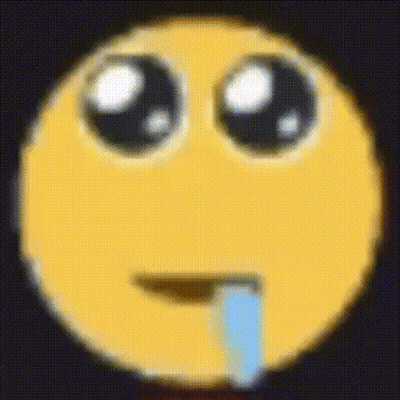 Smiley Face With Tear GIF