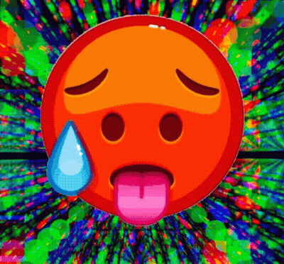 Smiley Face With Tongue Out And Tear GIF