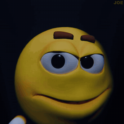 Smiley Face With Word Joe GIF