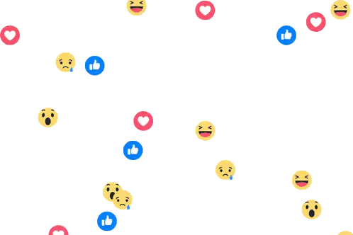 Smiley Faces Thumbs Up And Hearts Sticker