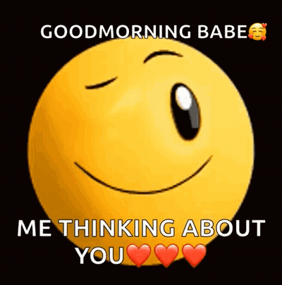 Smiley Good Morning Babe GIF