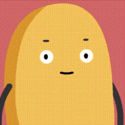 Smiley Potato Cartoon GIF