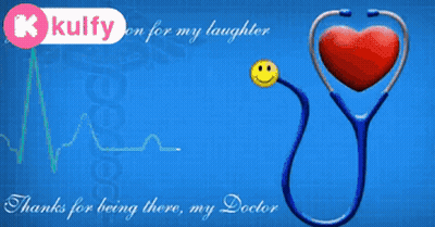 Smiley Stethoscope Thanks Doctor GIF