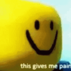 Smiley This Gives Me Pain GIF