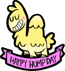Smiling Animated Hump Day Camel GIF