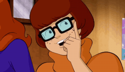 Smiling Cartoon Character With Glasses GIF