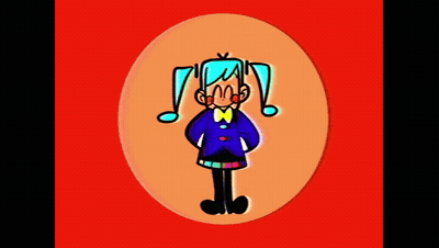 Smiling Cartoon Saying It's Me GIF