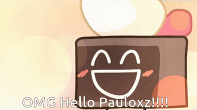 Smiling Cartoon Saying Omg Hello Pauloxz GIF