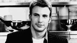 Smiling Chris Evans Eyebrow Raise GIF