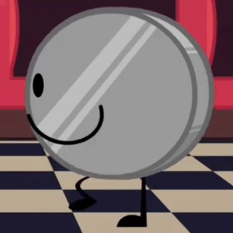 Smiling Coin With Legs GIF