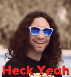 Smiling Dan Avidan Heck Yeah GIF