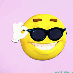 Smiling Emoji With Sunglasses GIF