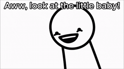 Smiling Face Saying And Now Look At The Big Baby GIF