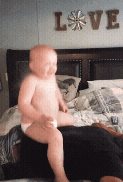 Smiling Face Saying And Now Look At The Big Baby GIF
