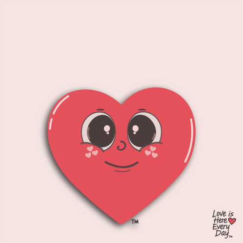 Smiling Heart Reminder You Are Doing Enough GIF