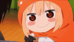  Smiling Himouto! Umaru-Chan  GIF