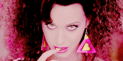Smiling Katy Perry Seductive Stare GIF
