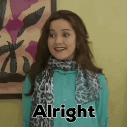 Smiling Lilet Saying Alright GIF