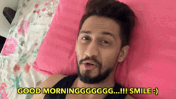 Smiling Man Good Morning Meme GIF