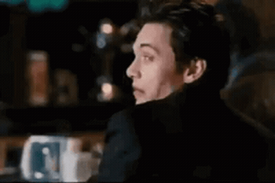 Smiling Man In Black Jacket GIF