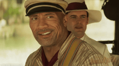 Smiling Man In Hat And Jungle Cruise Shirt GIF