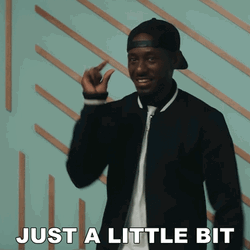 Smiling Man Just A Little Bit GIF