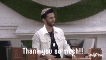 Smiling Man Salutation Seal Thank You So Much GIF
