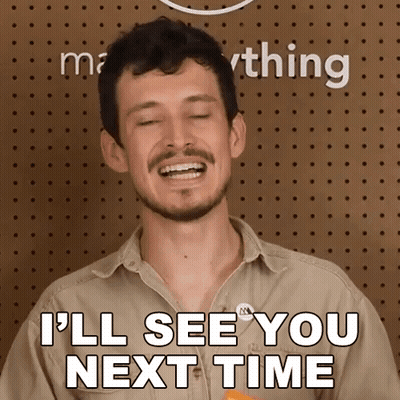 Smiling Man Says I'll See You Next Time GIF