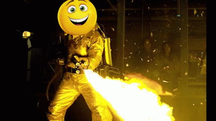 Smiling Man With Chama Distinguisher GIF