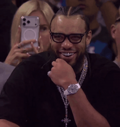 Smiling Man With Glasses And Watch GIF