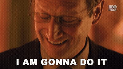 Smiling Man With Glasses Saying I Am Gonna Do It GIF